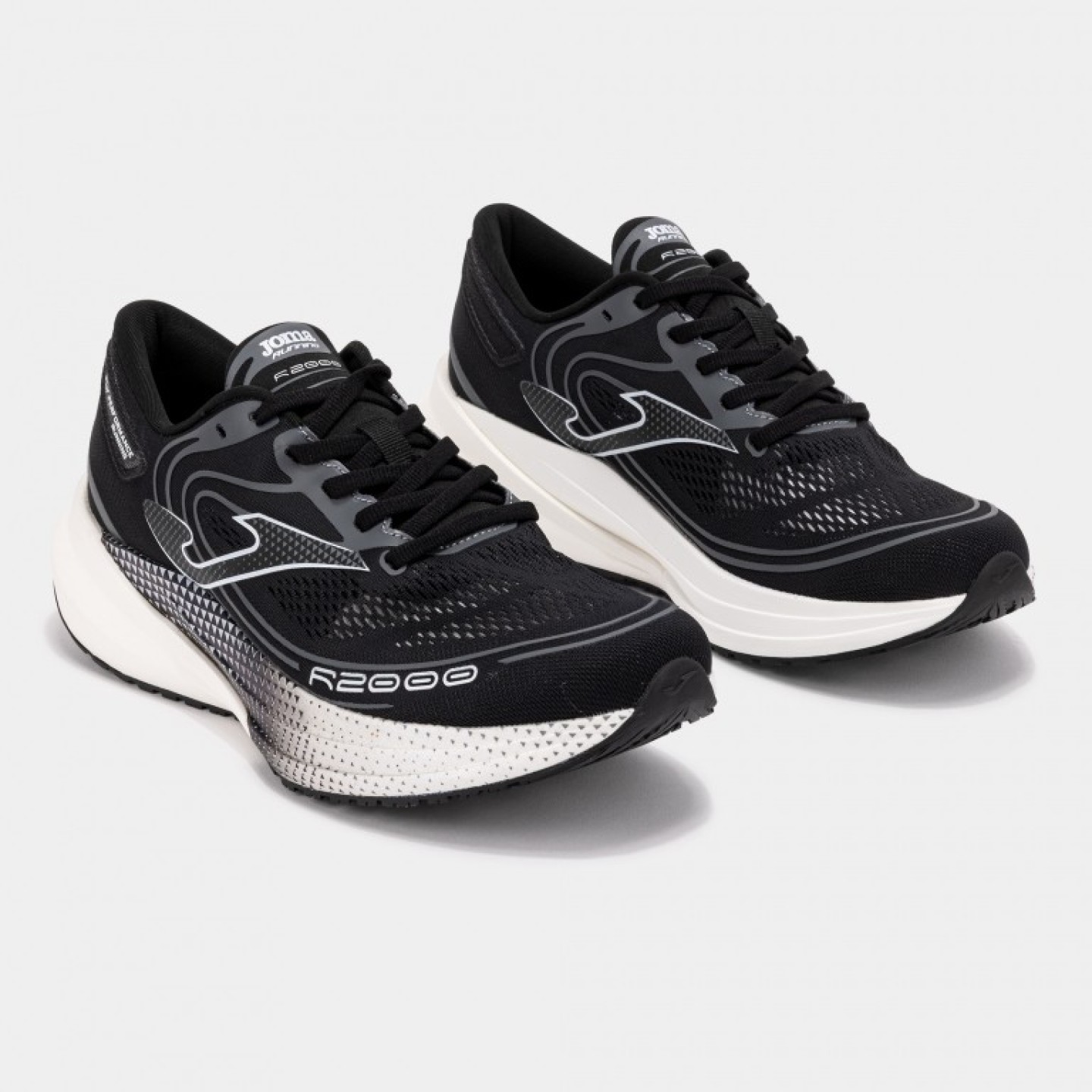 Zapatilla Running Joma R.2000 2641 Negro Transpirable