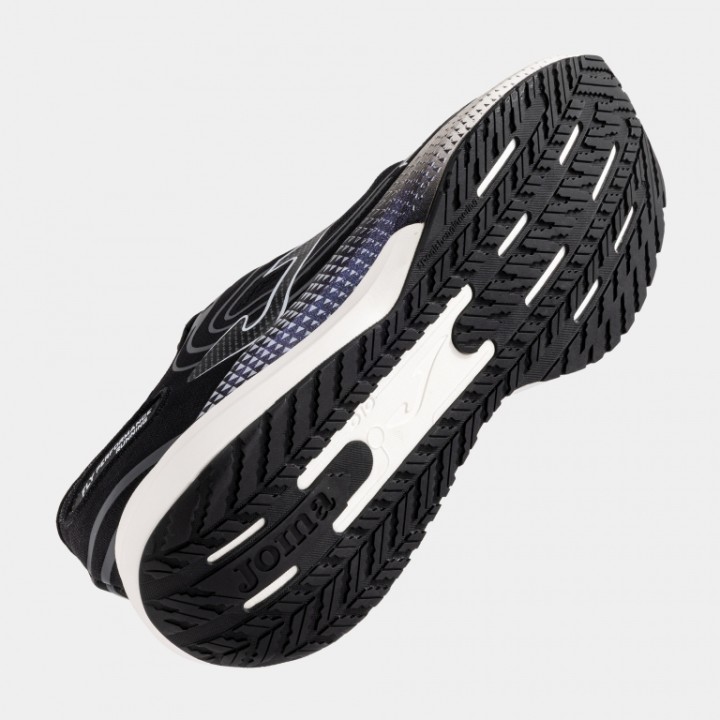 Zapatilla Running Joma R.2000 2641 Negro Transpirable