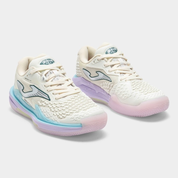 Zapatilla Tenis Mujer Joma Ace 2625C Beige Transpirable
