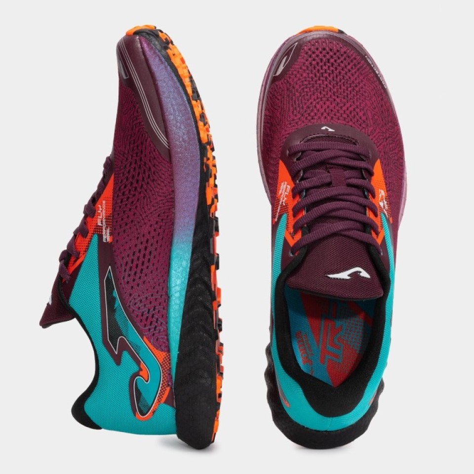 Zapatilla Trail Running TR-9 2520 Granate Transpirable