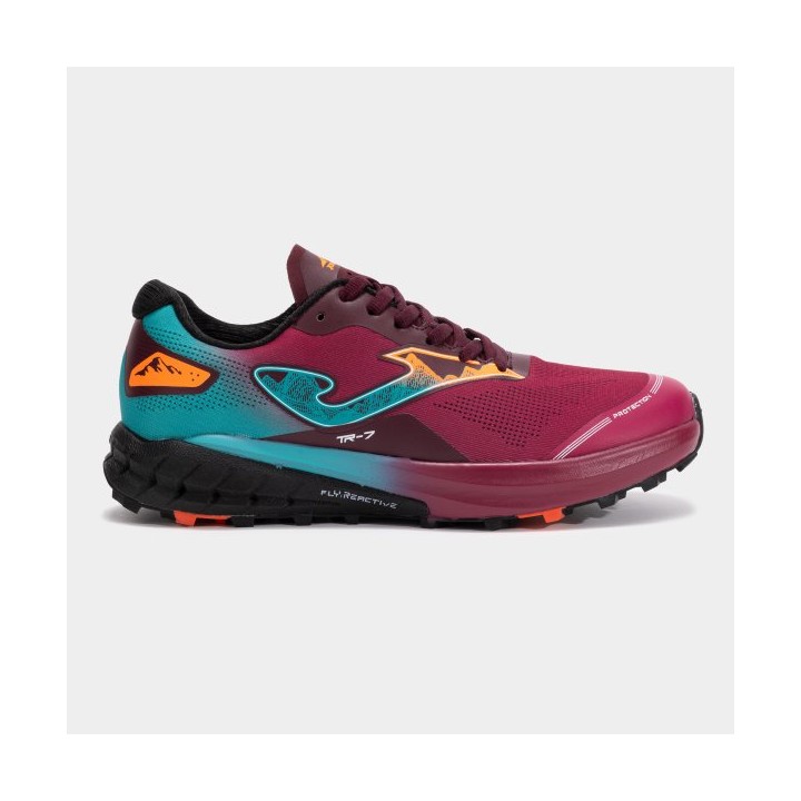 Zapatilla Trail Running TR-7 2520 Fucsia Transpirable