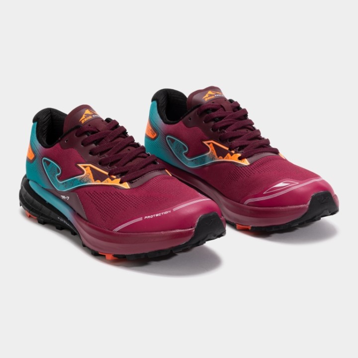 Zapatilla Trail Running TR-7 2520 Fucsia Transpirable