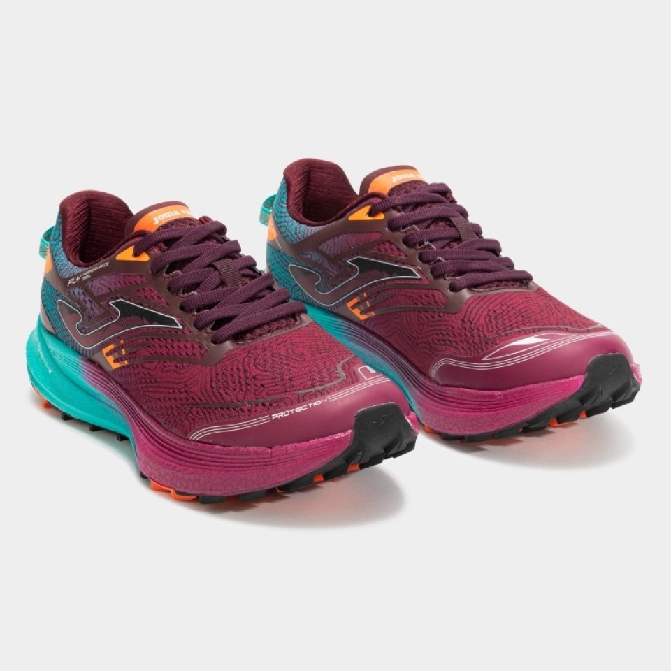 Zapatilla Trail Running TR-6 2520 Granate Transpirable
