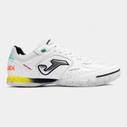 Zapatilla Fútbol Sala Hombre Joma Top Flex 2602 Blanco Indoor