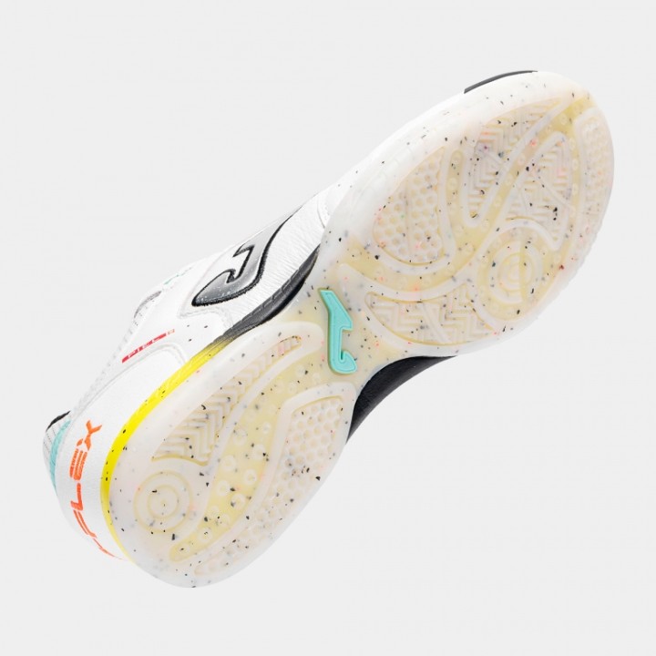 Zapatilla Fútbol Sala Hombre Joma Top Flex 2602 Blanco Indoor