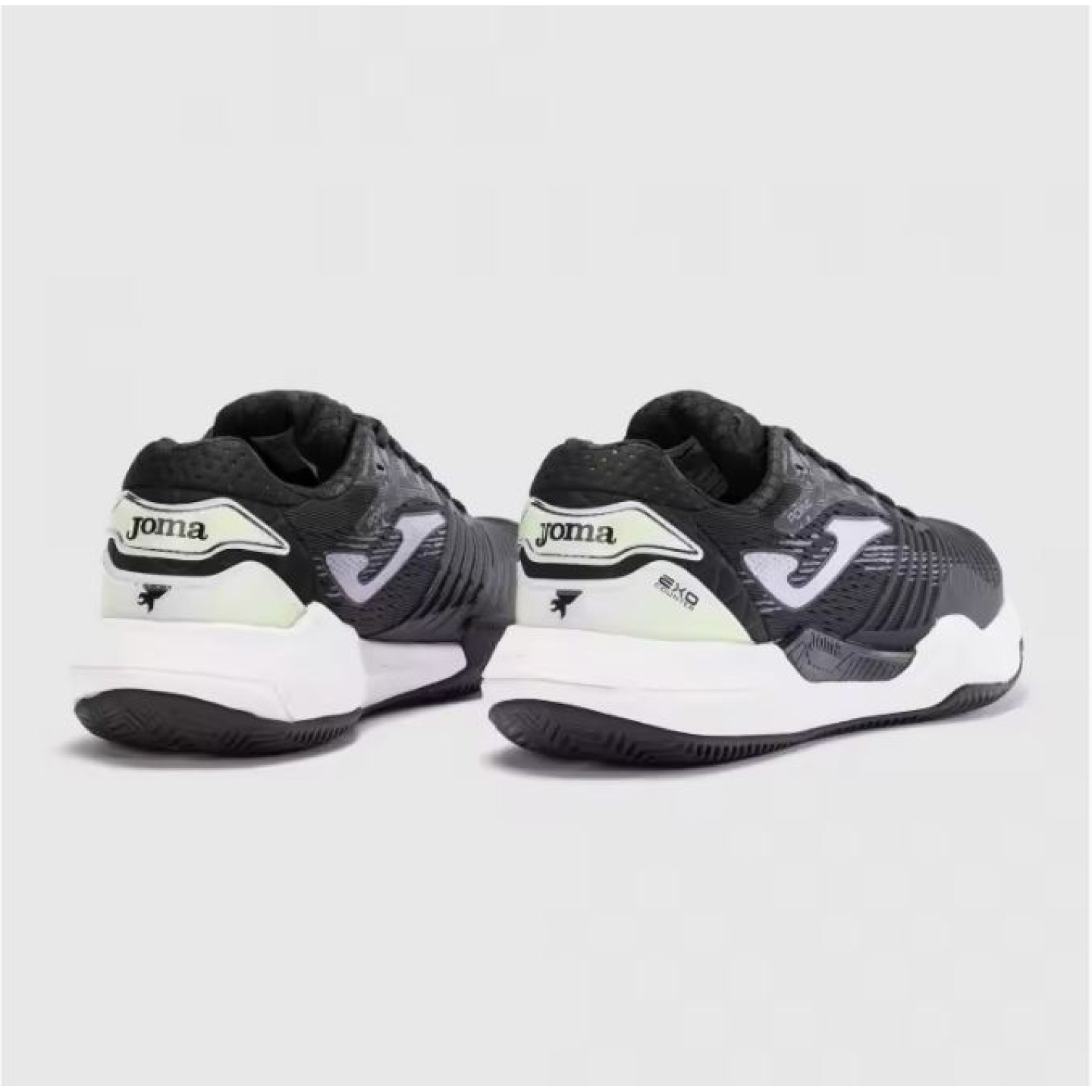 Zapatilla Pádel Mujer Joma Point 2301P Negro Rosa Alta Competición