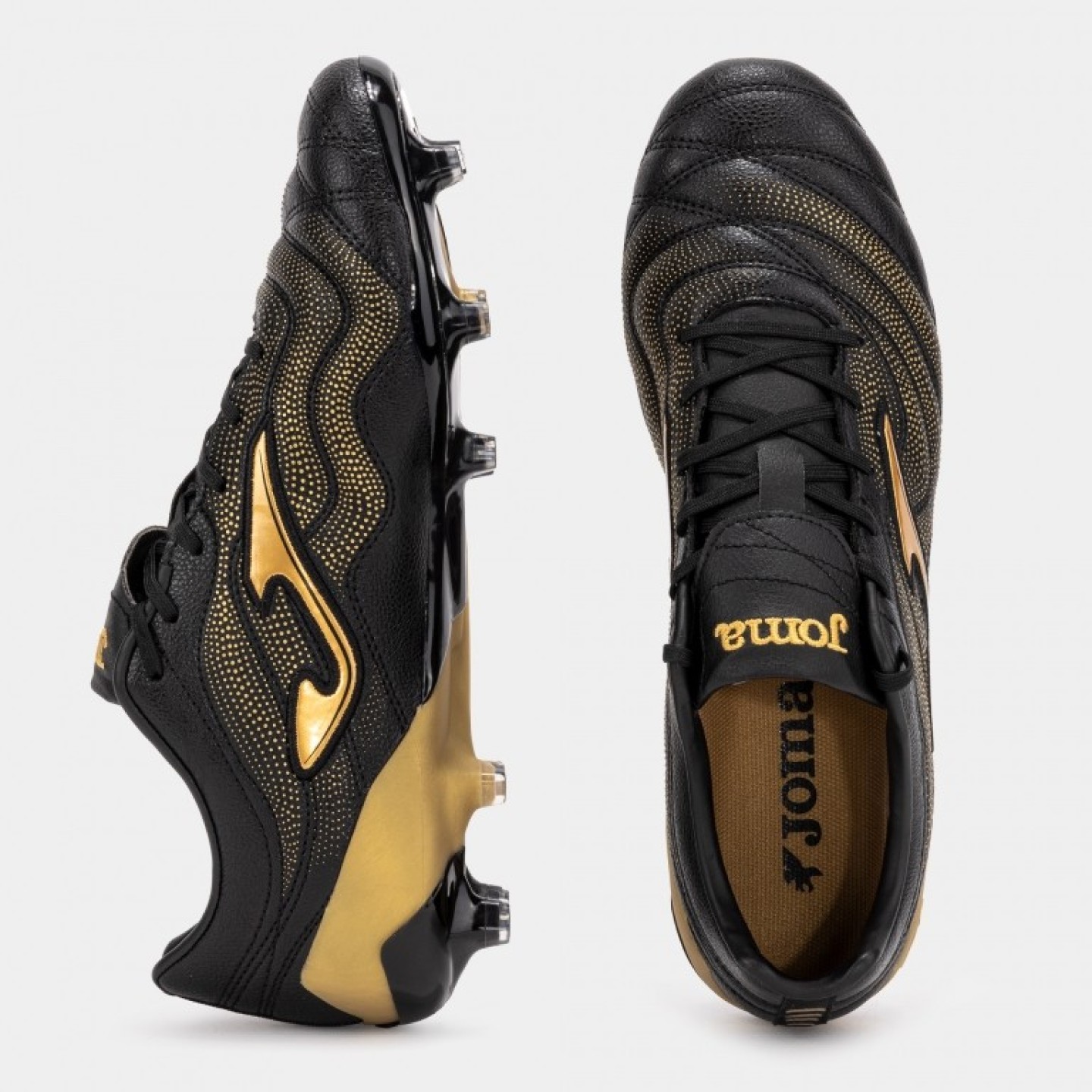 Zapatillas de Fútbol Césped Natural Hombre Joma Score Cup 2601 Negro