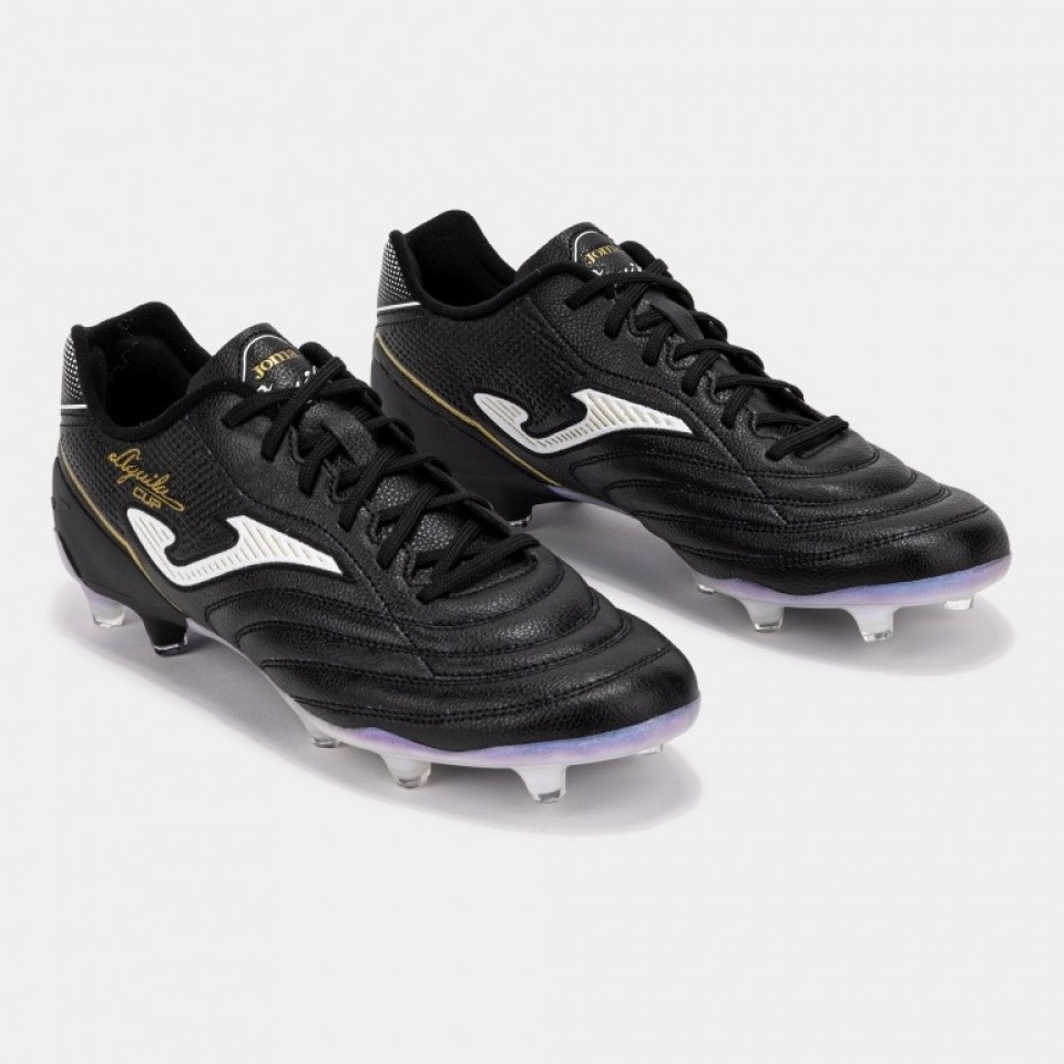 Zapatillas de Fútbol Césped Natural Hombre Joma Aguila Cup 2601 Negro