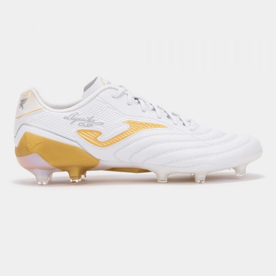 Zapatillas de Fútbol Césped Natural Hombre Joma Aguila Cup 2602 Blanco