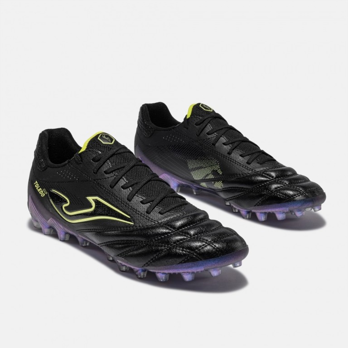 Zapatillas de Fútbol Césped Artificial Hombre Joma Toledo Cup 2601 Negro