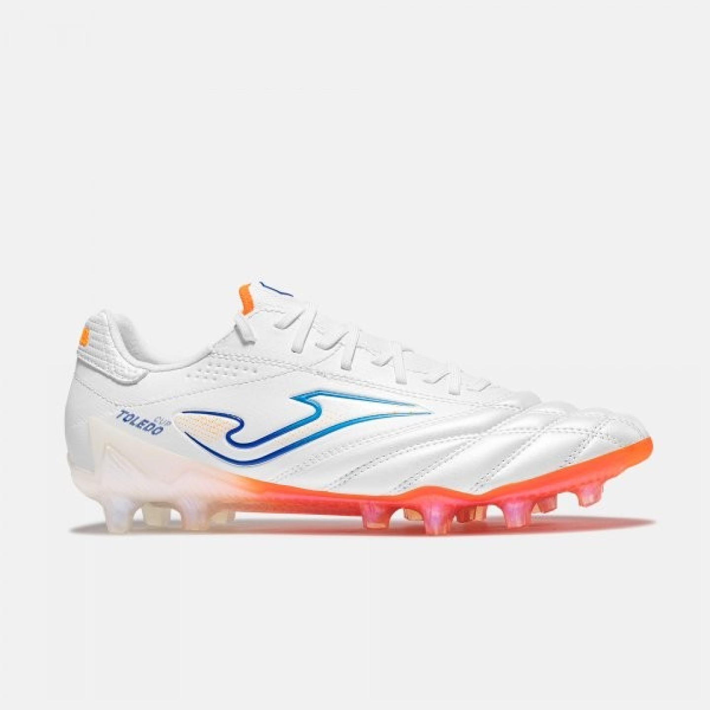 Zapatillas de Fútbol Césped Artificial Hombre Joma Toledo Cup 2602 Blanco