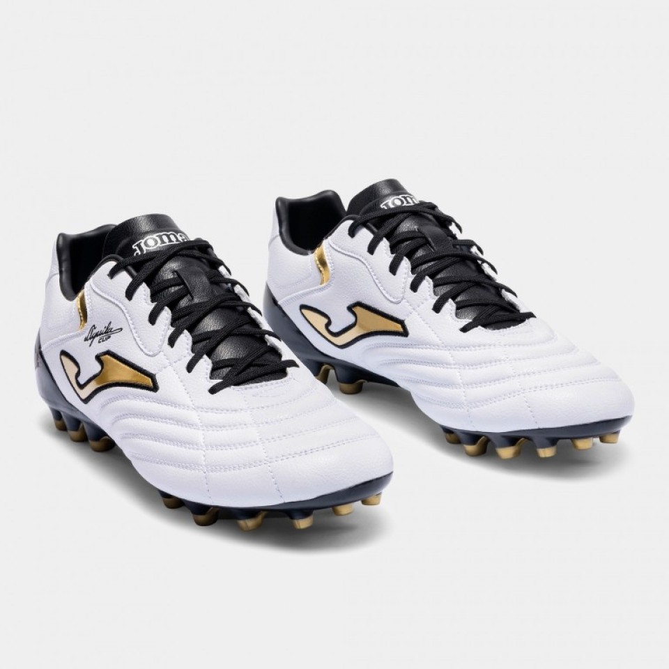 Zapatillas de Fútbol Césped Artificial Hombre Joma Aguila Cup 2602 Blanco