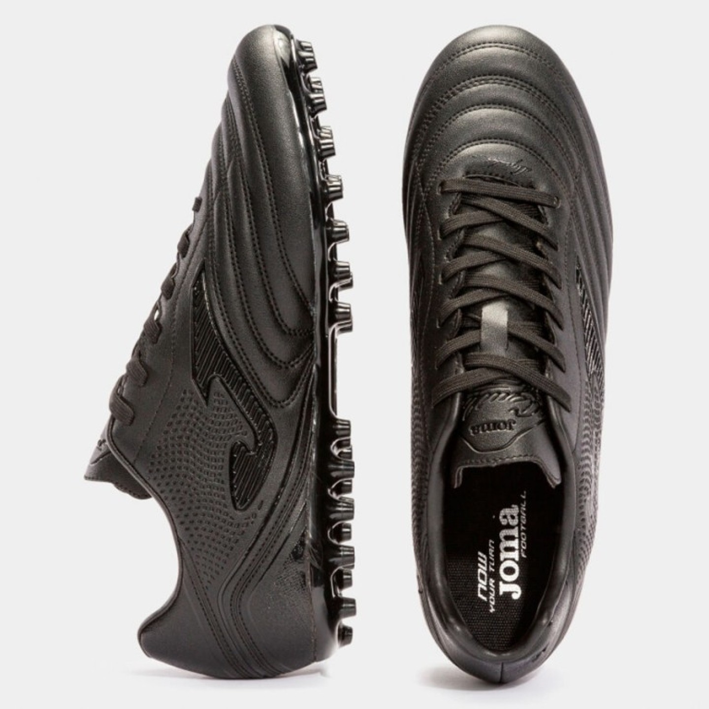Zapatillas de Fútbol Césped Artificial Hombre Joma Aguila W2621 Negro