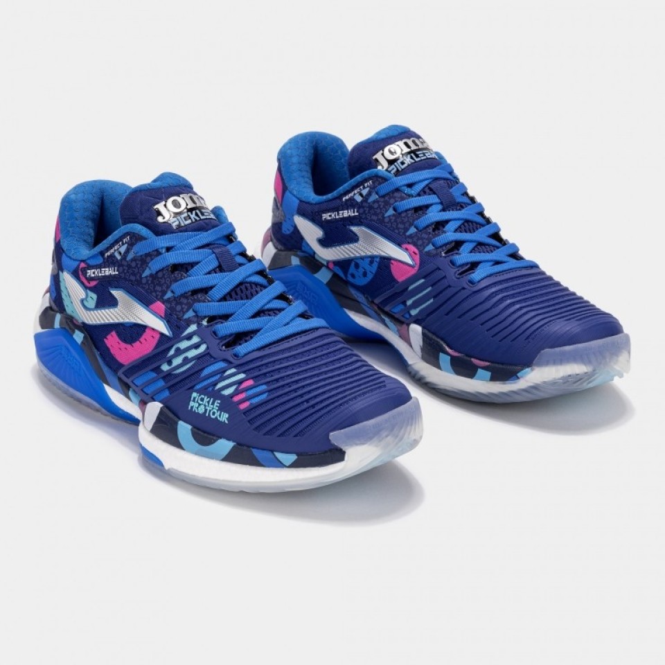 Zapatillas de Pickleball Hombre Joma Pro Tour 2593 Marino Royal Rosa
