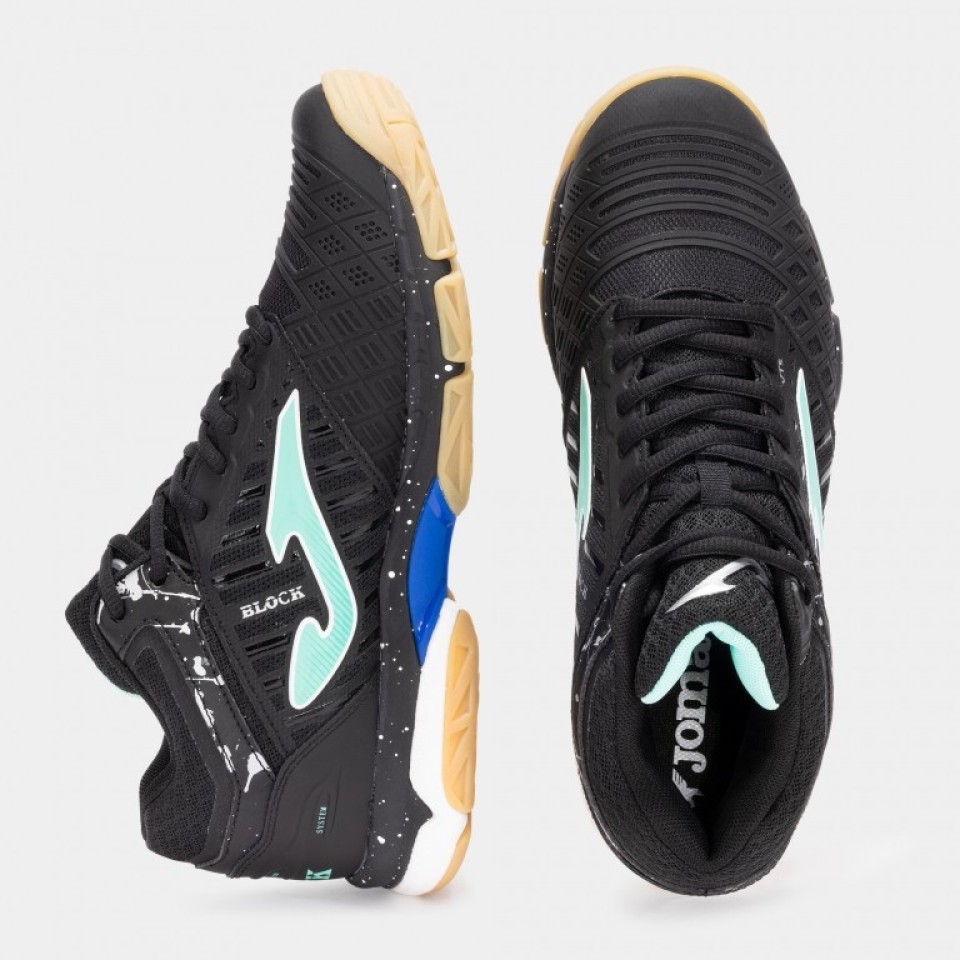 Zapatillas de Voleibol Hombre Joma Block 2501 Negro