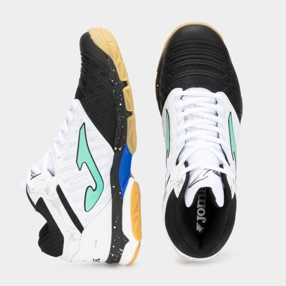 Zapatillas de Voleibol Hombre Joma Block 2502 Blanco