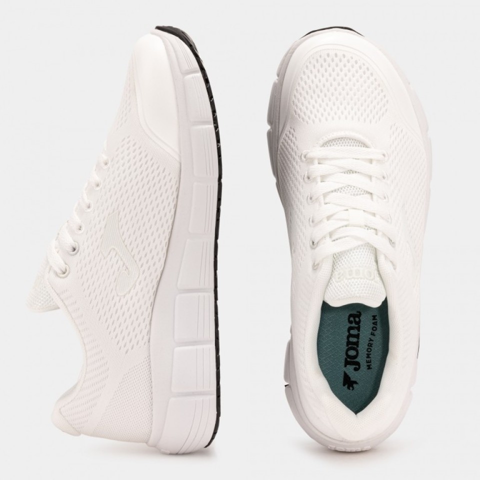 Zapatillas de Trabajo Horma Ancha Hombre Joma Zen Work 2602 Blanco