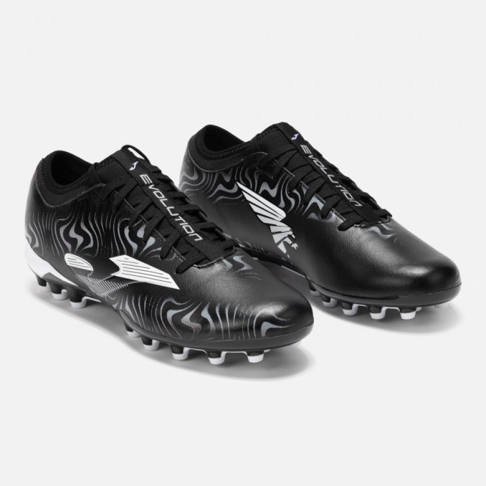 Zapatillas de Fútbol Césped Artificial Hombre Joma Evolution 2501 Negro