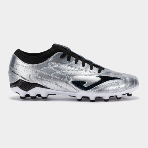 Zapatillas de Fútbol Césped Artificial Hombre Joma Evolution 2512 Plata