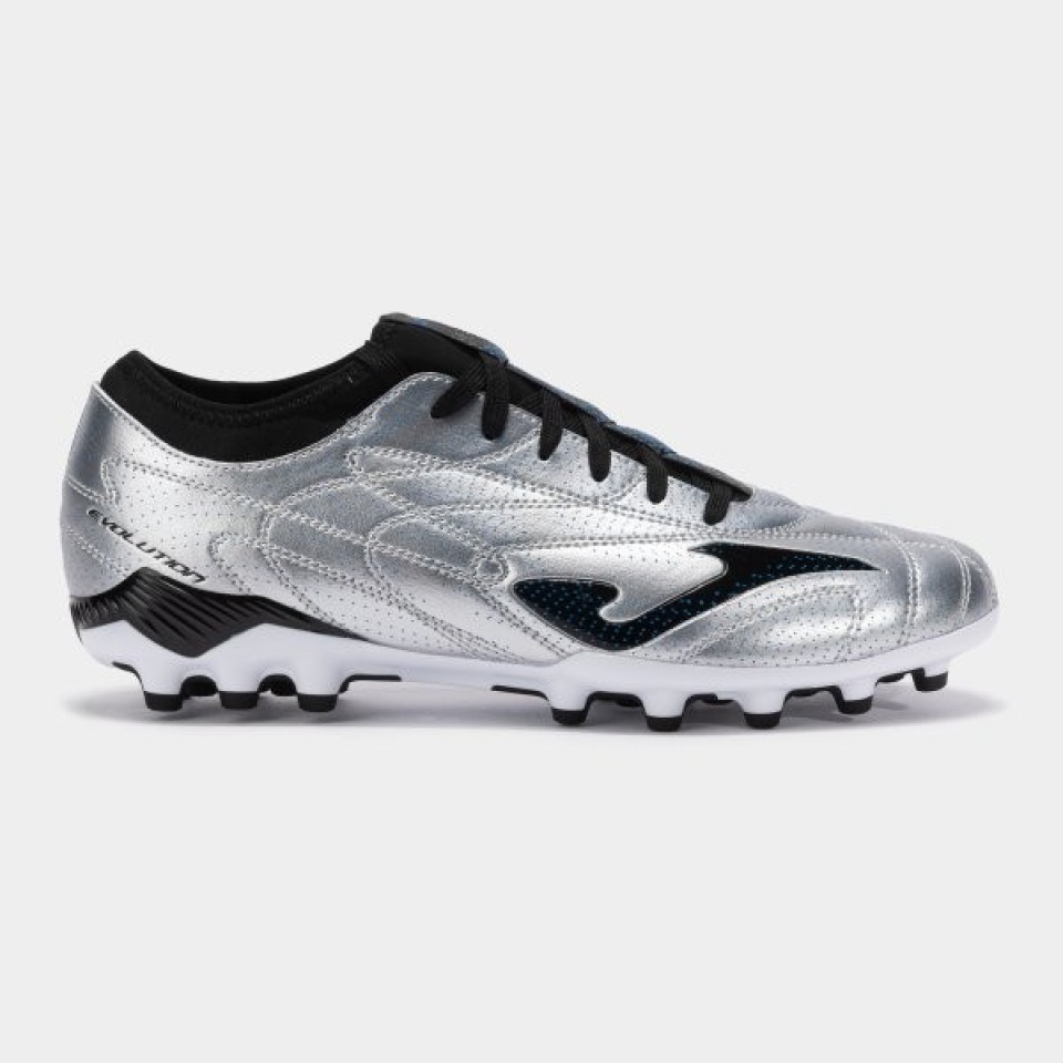 Zapatillas de Fútbol Césped Artificial Hombre Joma Evolution 2512 Plata