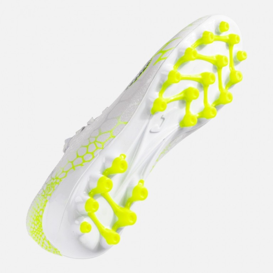 Zapatillas de Fútbol Césped Artificial Hombre Joma Gol 2502 Blanco