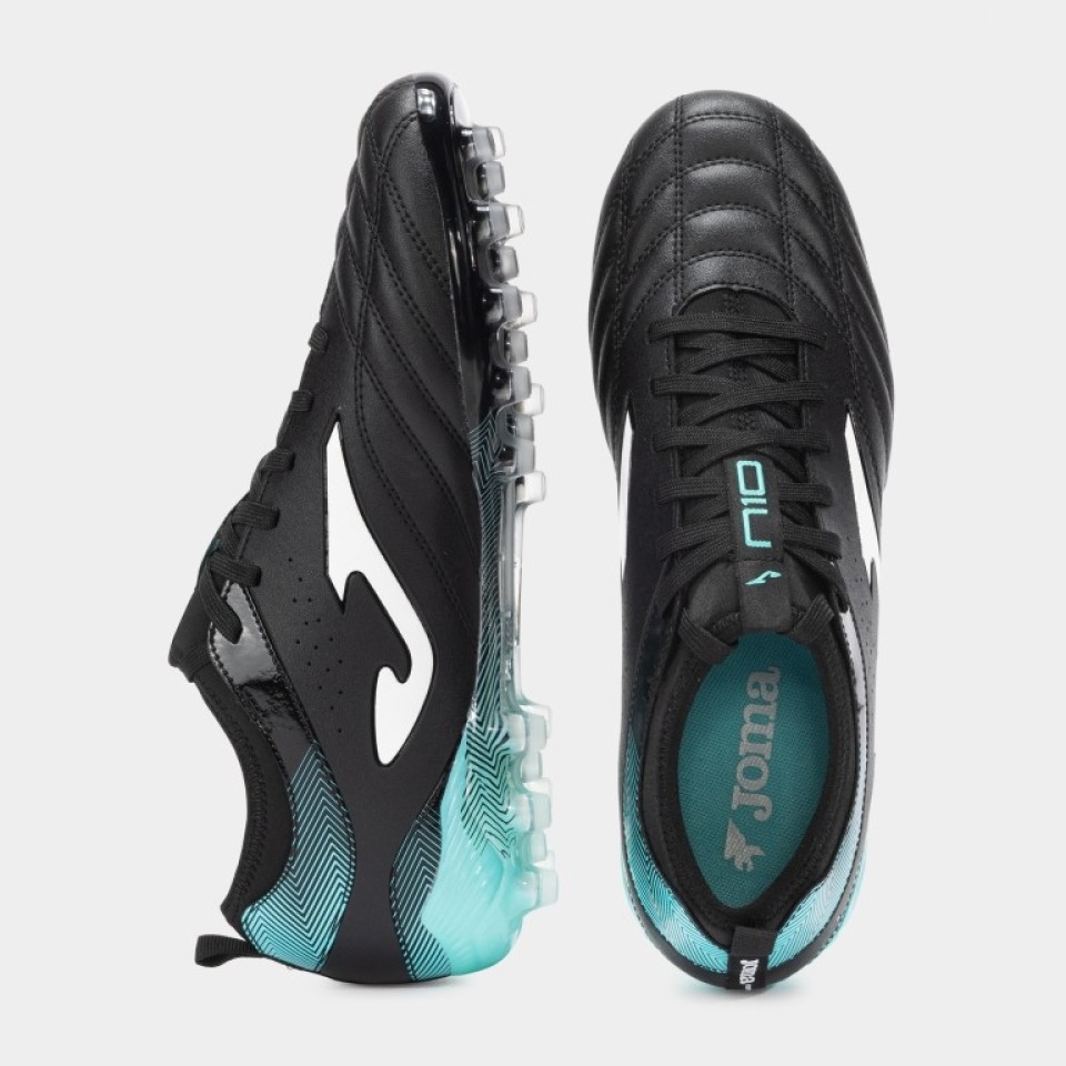 Zapatillas de Fútbol Césped Artificial Hombre Joma Número-10 2531 Negro