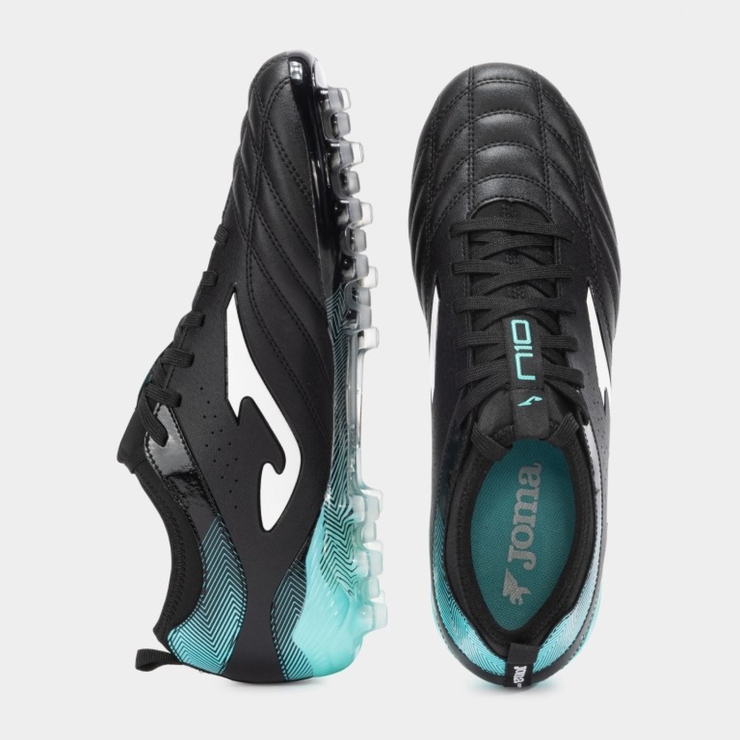 Zapatillas de Fútbol Césped Artificial Hombre Joma Número-10 2531 Negro