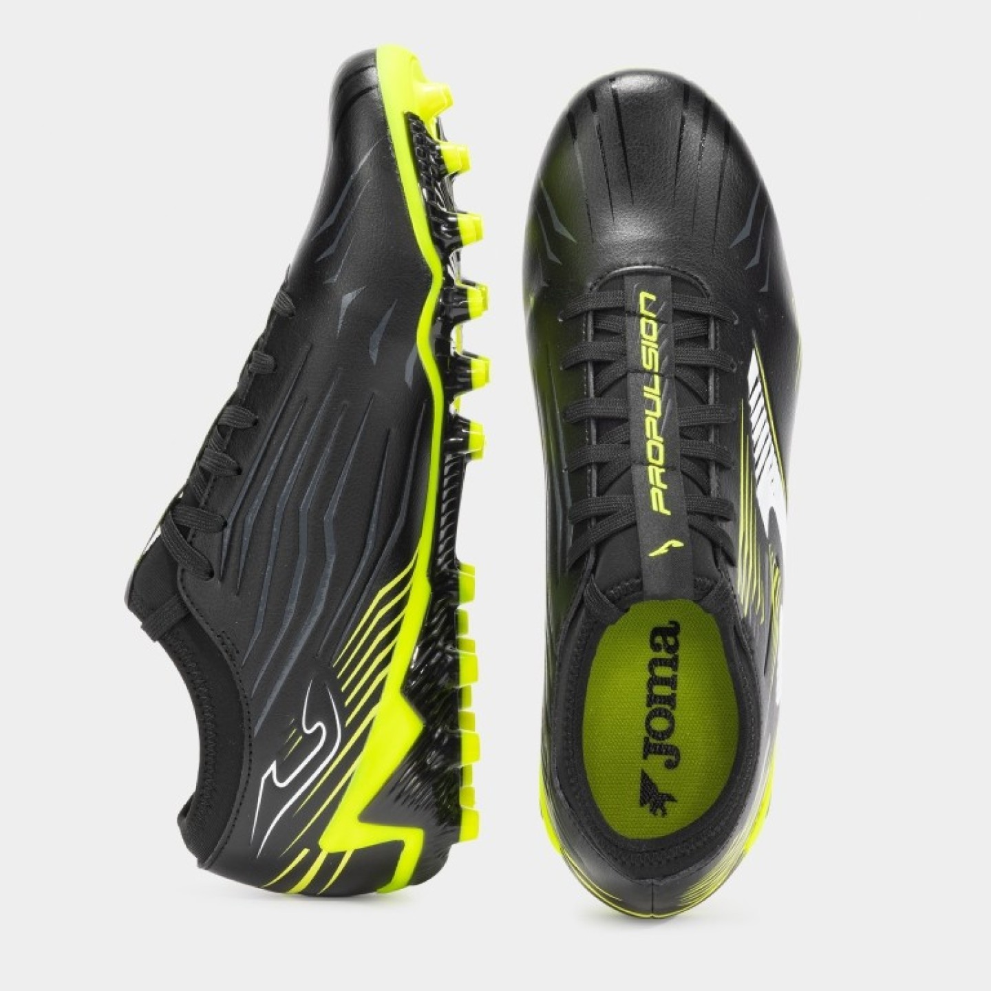 Zapatillas de Fútbol Césped Artificial Hombre Joma Propulsion 2531 Negro
