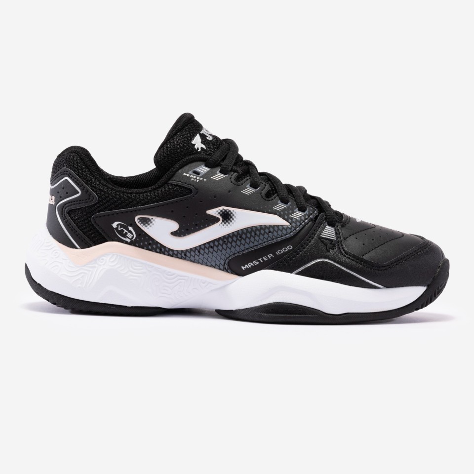 Zapatillas de Pádel Mujer Joma Master 2301 Negro Rosa Entrenamiento