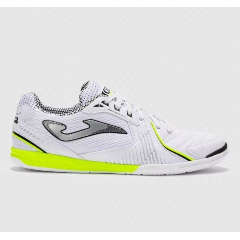 Zapatillas de Fútbol Sala Hombre Joma Dribling 2502 Blanco Resistente