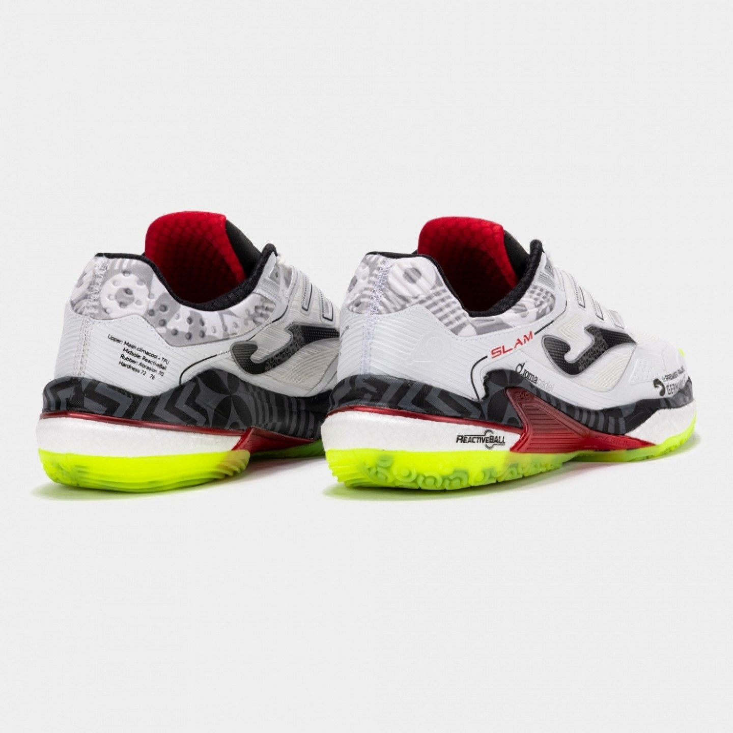 Zapatillas de Pádel Hombre Joma Slam S2652 Blanco Rojo