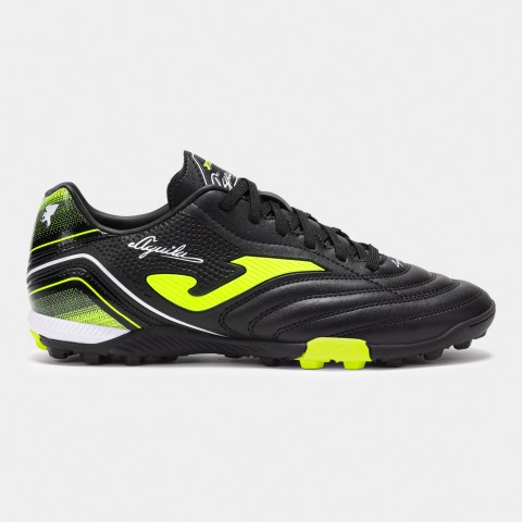 Zapatillas de Fútbol Turf Hombre Joma Aguila 2501 Negro Amarillo