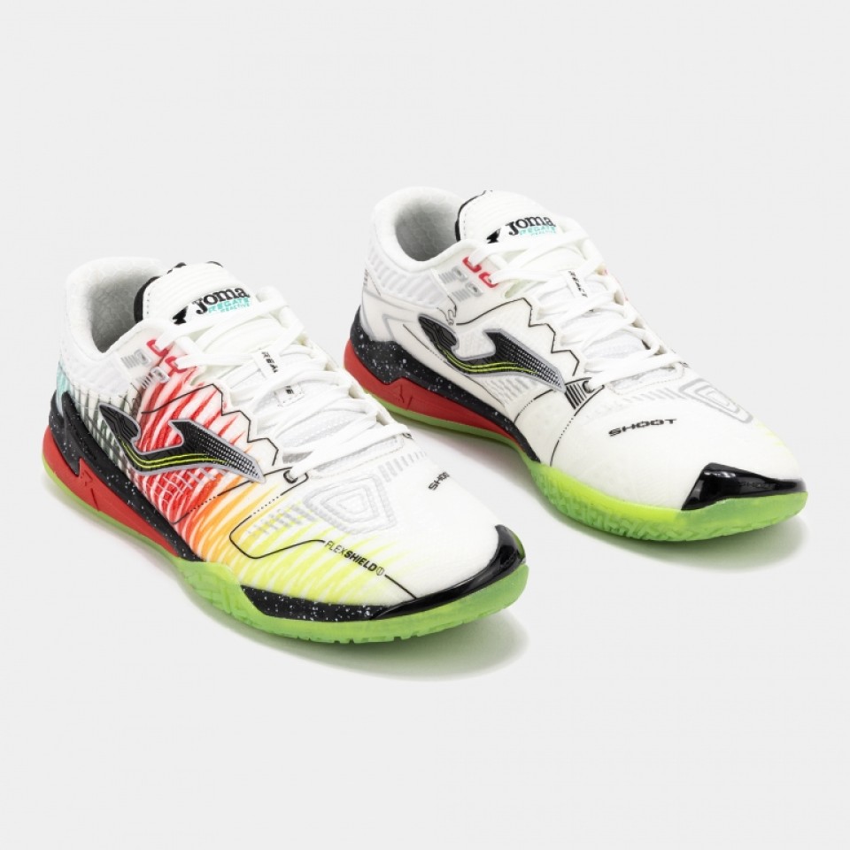 Zapatillas de Fútbol Sala Hombre Joma Regate Reactive W2576IN Blanco