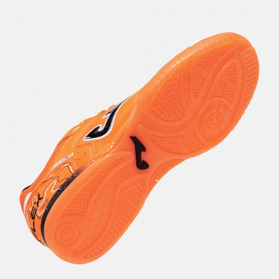 Zapatillas de Fútbol Sala Hombre Joma Top Flex W2608IN Naranja