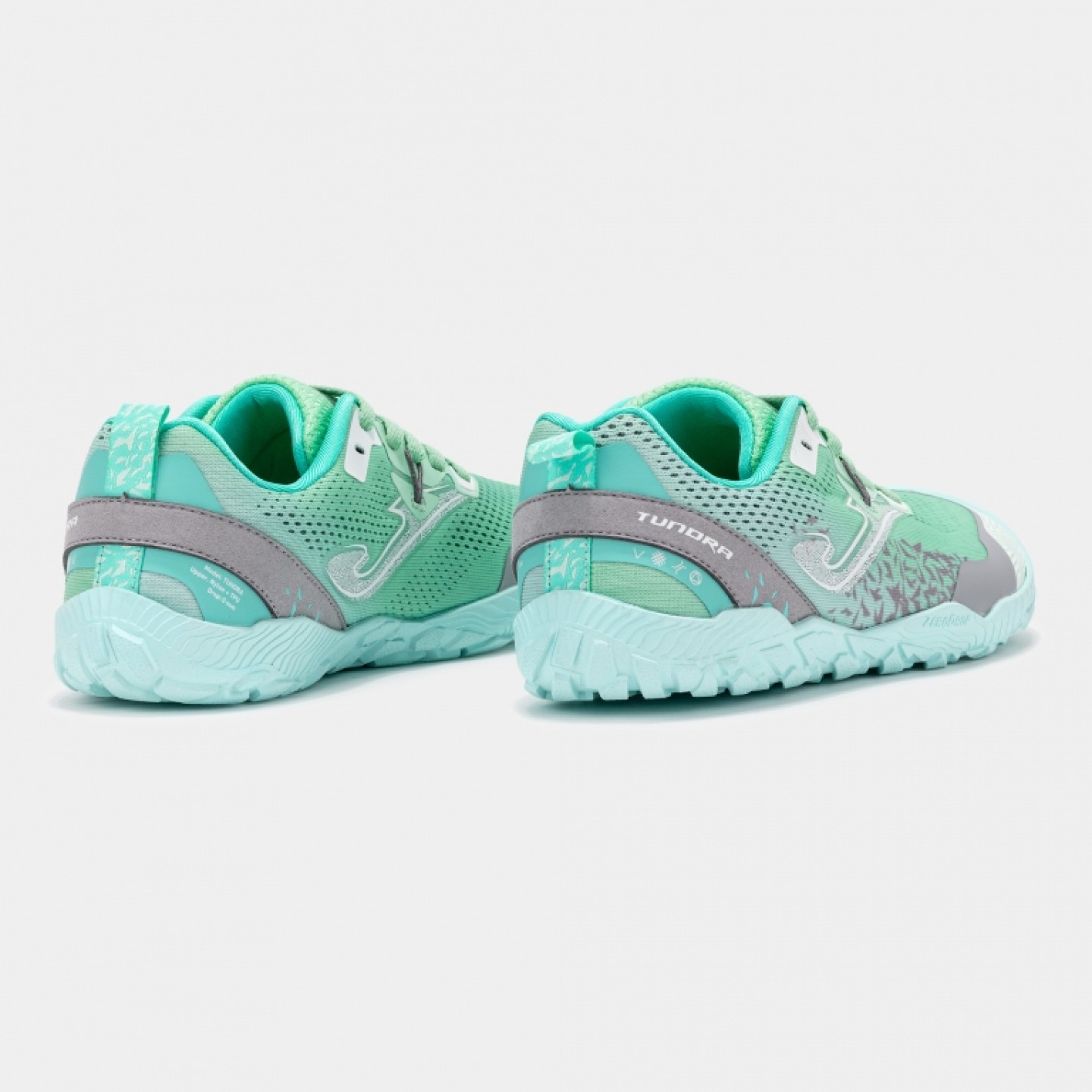 Zapatillas Barefoot Trail Running Niños Joma Tundra A.W2615 Turquesa