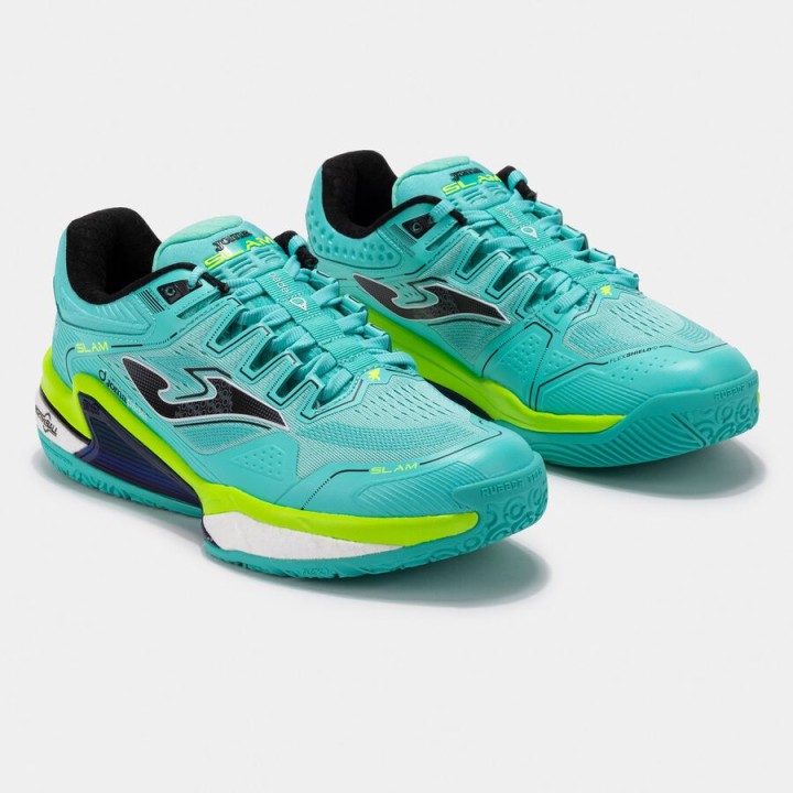 Zapatilla Pádel Hombre Joma Slam 2427 Turquesa Confortable