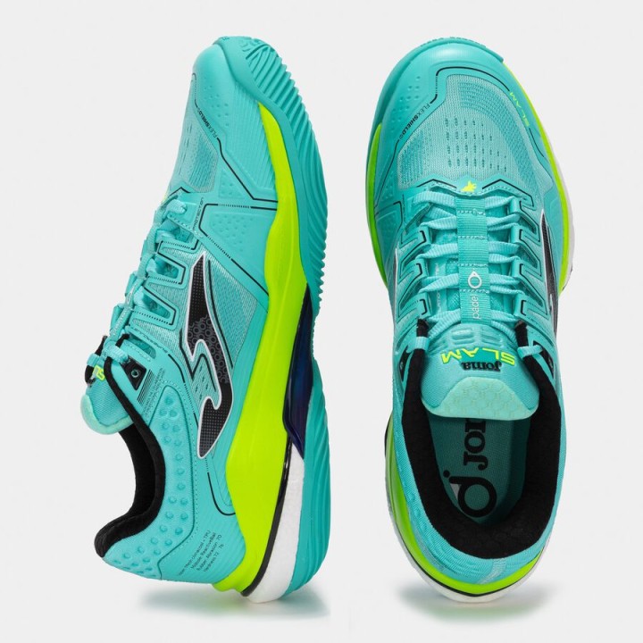 Zapatilla Pádel Hombre Joma Slam 2427 Turquesa Confortable