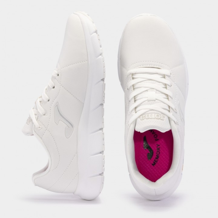 Zapatilla Casual Mujer Joma C500 2302 Blanco Antideslizante