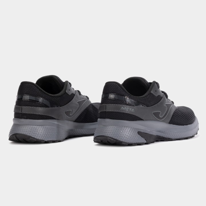 Zapatilla Running Hombre Joma Meta 2501 Negro Gris Transpirable
