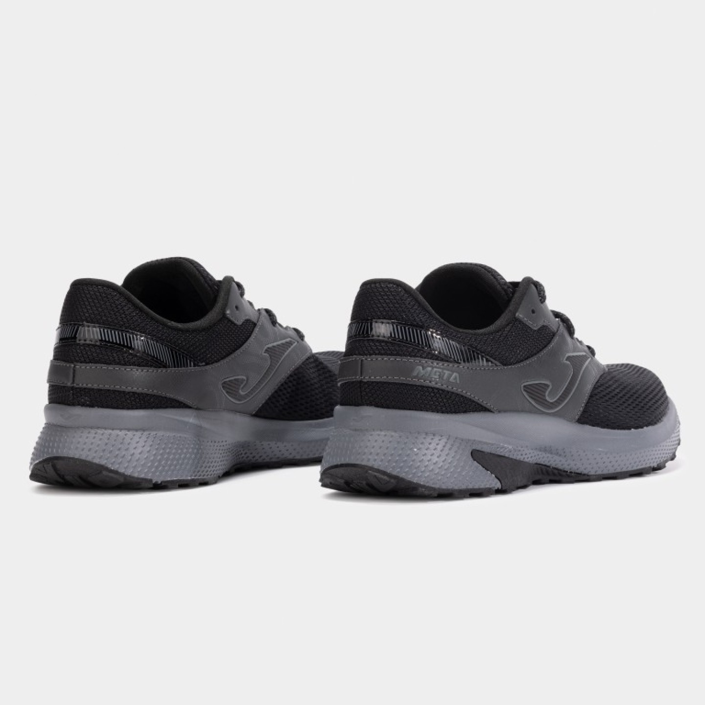 Zapatilla Running Hombre Joma Meta 2501 Negro Gris Transpirable