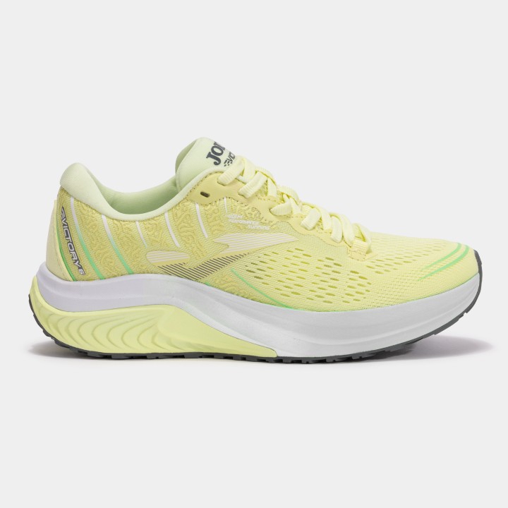 Zapatilla Running Mujer Joma Victory 2509 Amarillo Transpirable