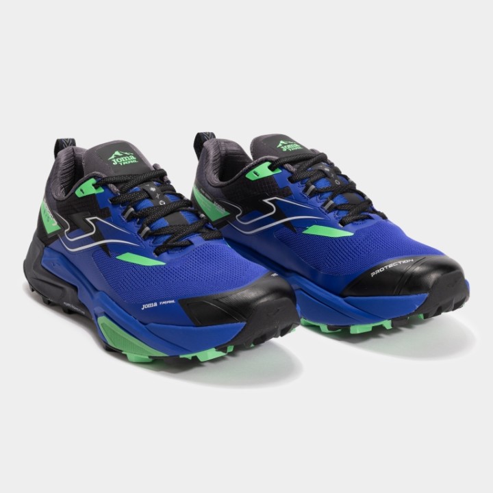 Zapatilla Trekking Hombre Joma Sierra 2504 Azul Eléctrico Estabilidad