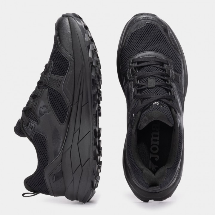 Zapatilla Trekking Hombre Joma Shock 2531 Negro Confortable.