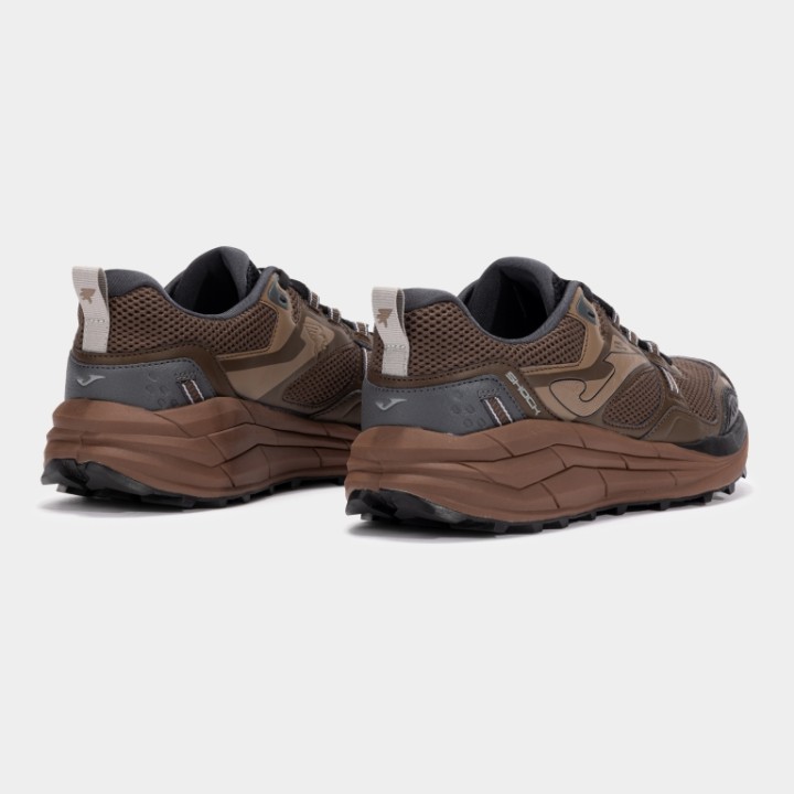 Zapatilla Trekking Hombre Joma Shock 2524 Marrón Oscuro Confortable