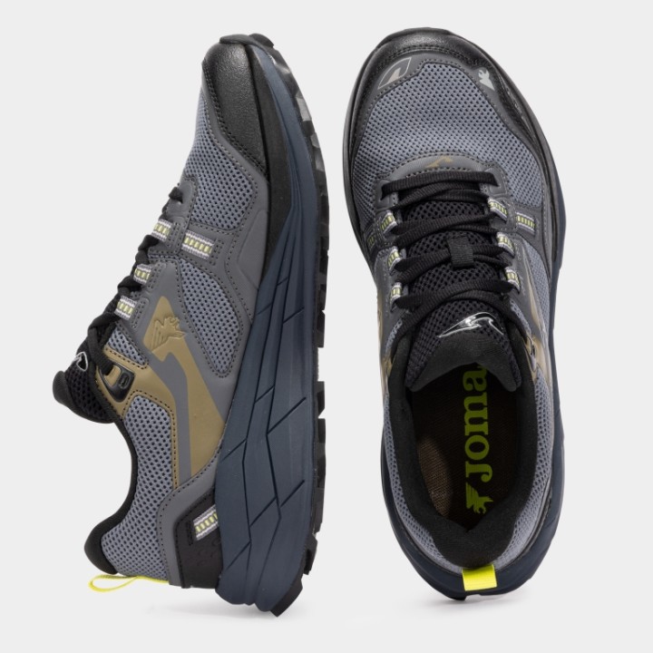 Zapatilla Trekking Hombre Joma Shock 2522 Gris Oscuro Confortable