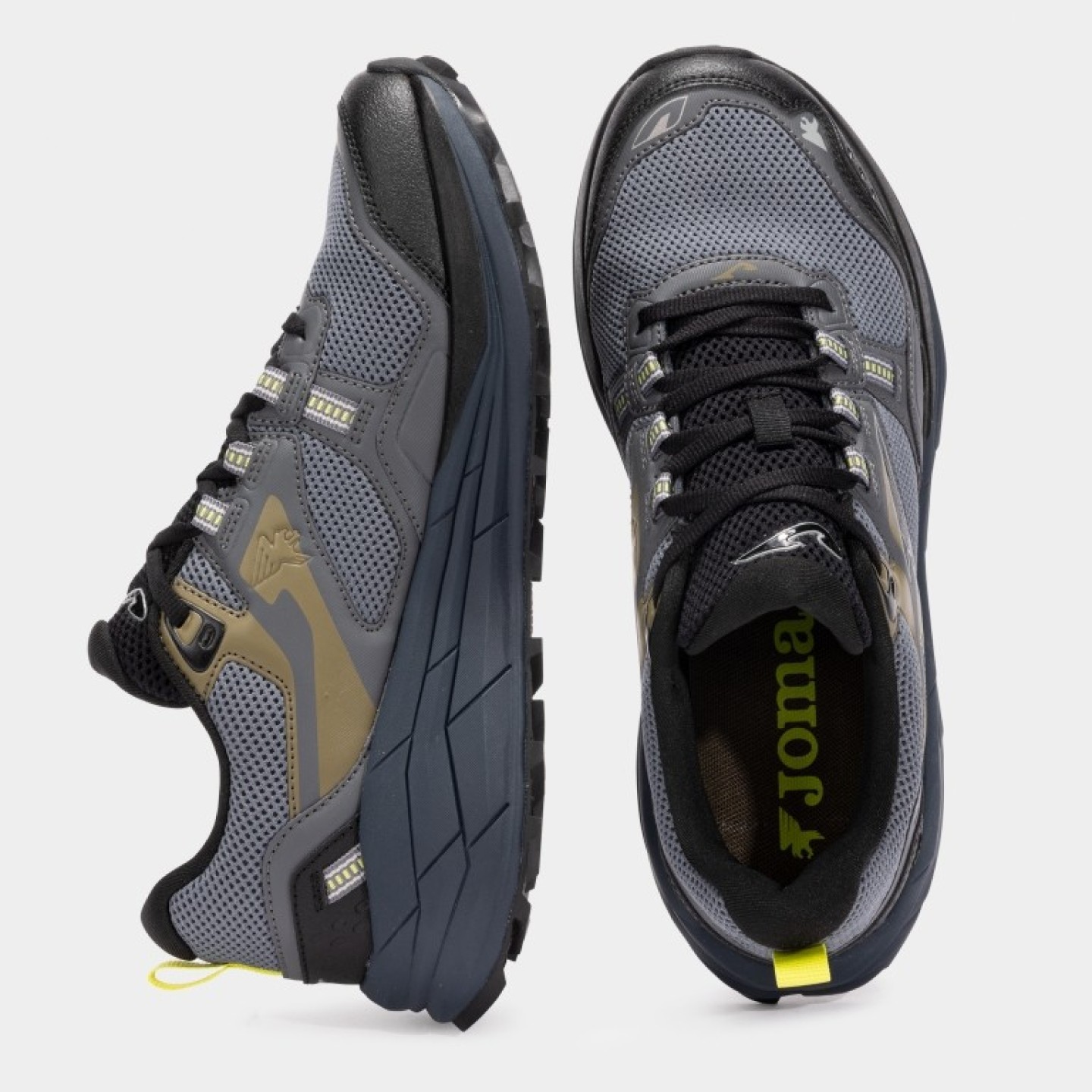 Zapatilla Trekking Hombre Joma Shock 2522 Gris Oscuro Confortable