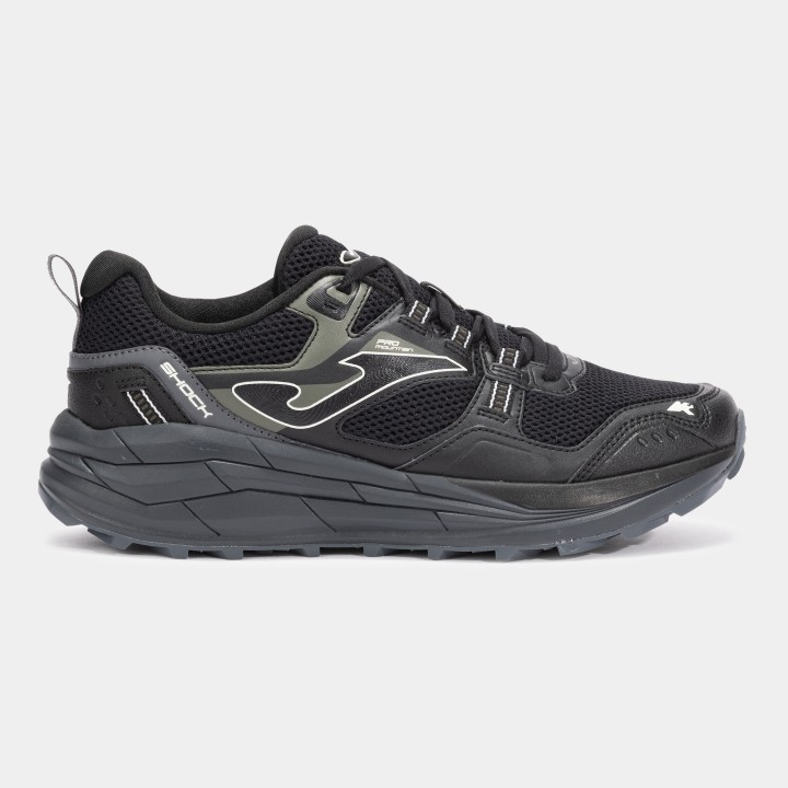 Zapatilla Trekking Hombre Joma Shock Negro Verde 2501 Confortable