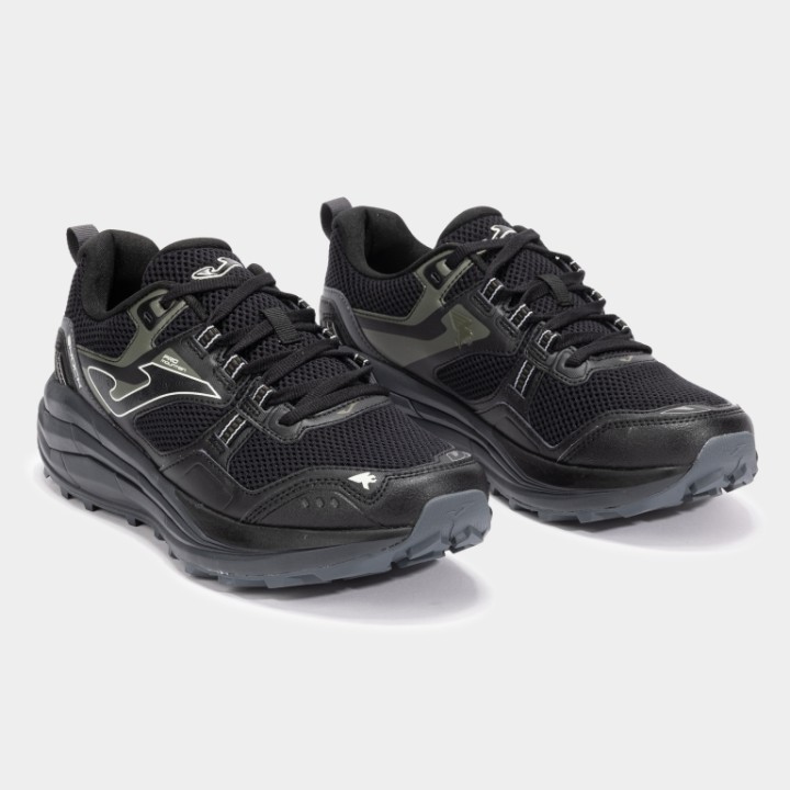 Zapatilla Trekking Hombre Joma Shock Negro Verde 2501 Confortable