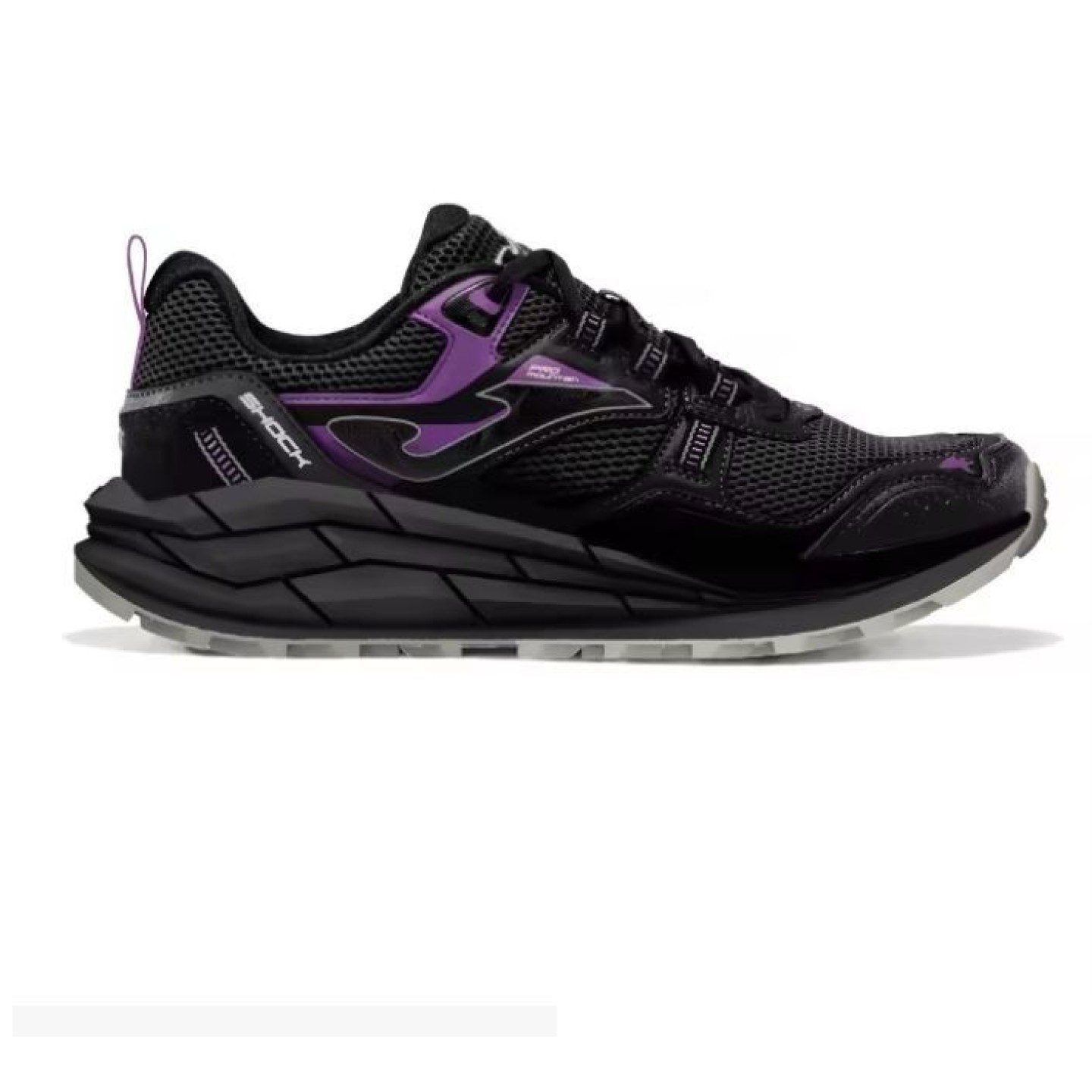 Zapatilla Trekking Mujer Joma Shock 2531 Negro Confortable