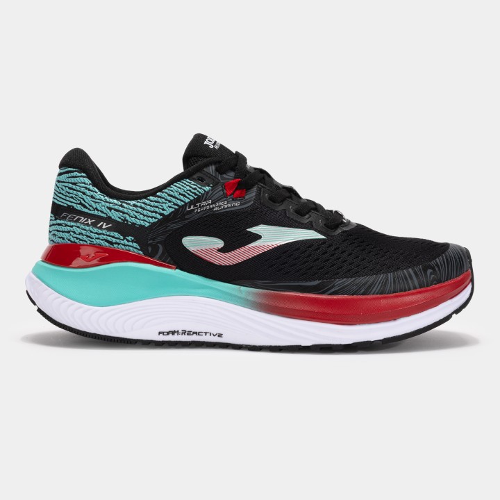 Zapatilla Running Hombre Joma Fenix 2501 Negro Resistente